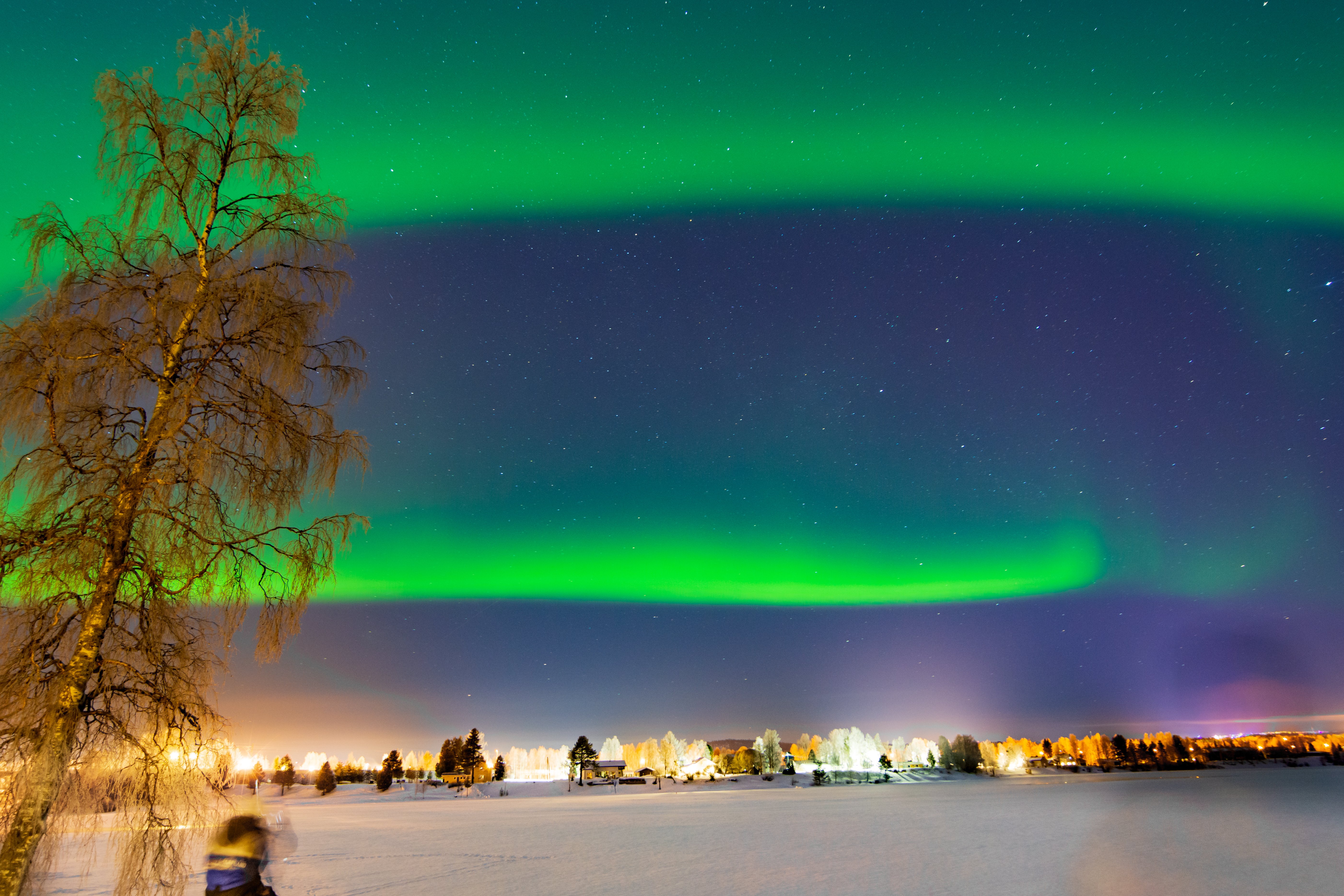 Northen Lights in Lapland, Finland